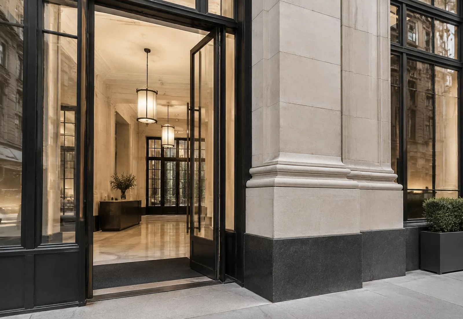 Historic commercial architecture in SoHo, New York